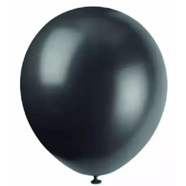 GLOBO TUKY PERLADO 12 x 25u NEGRO