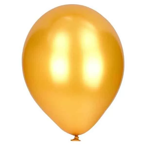 GLOBO TUKY PERLADO 12 x 25u NARANJA