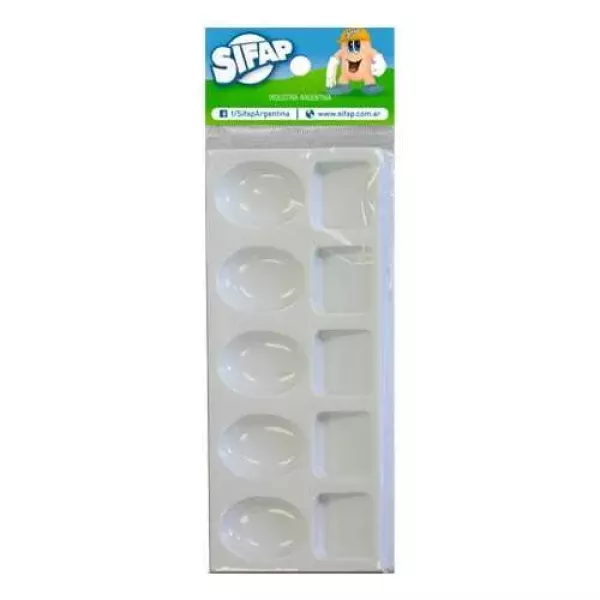 PALETA SIFAP N°5 PARA ACUARELAS 10 CAV.