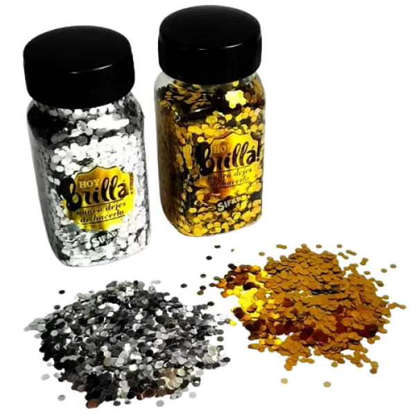 BRILLANTINA SIFAP FORMAS HEXAGONO POTE X 25G