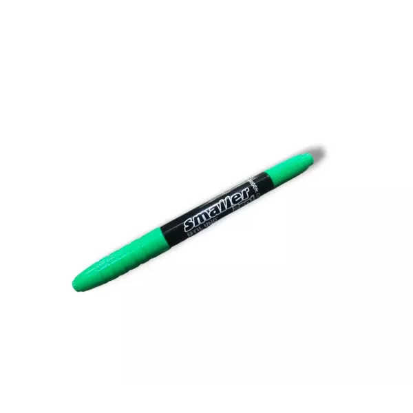 MARCADOR PERM. UTIL UNO DOBLE PUNTA VERDE