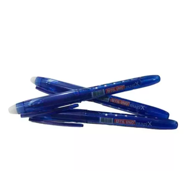 BOLIGRAFO UTIL UNO BORRABLE AZUL 1 MM