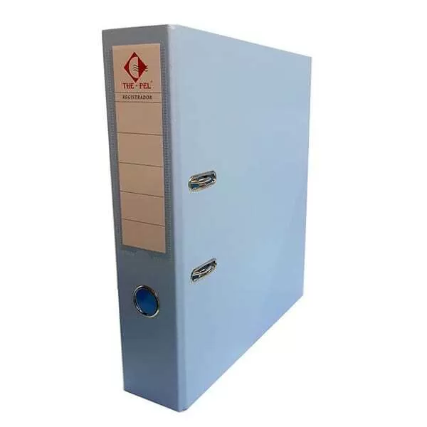 BIBLIORATO THE PEL OF. L/ALTO PVC CELESTE PASTEL