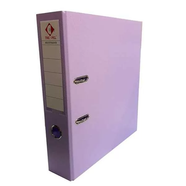 BIBLIORATO THE PEL OF. L/ALTO PVC VIOLETA PASTEL