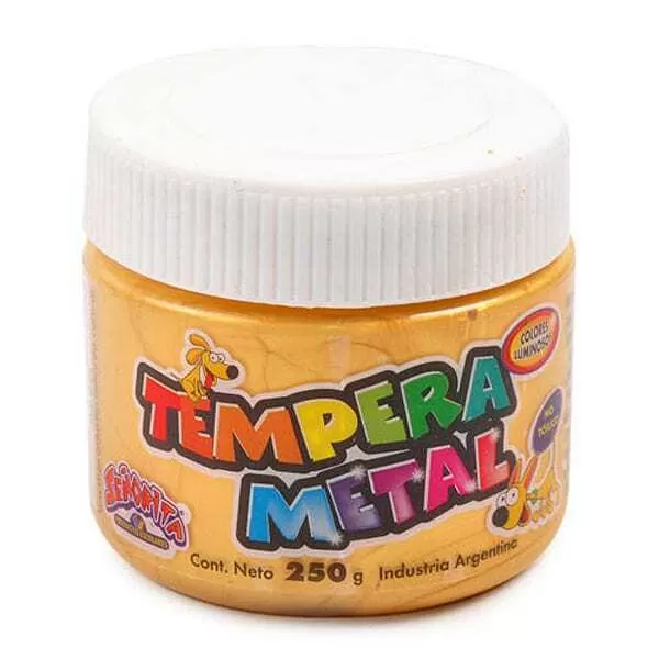 TEMPERA SEÑORITA POTE 250G DORADO