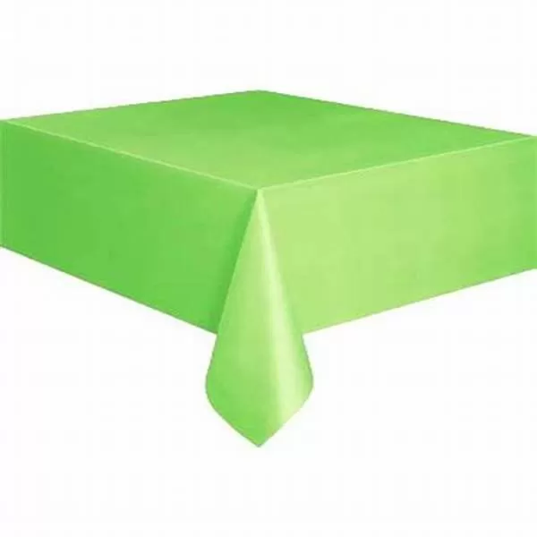 MANTEL DE POLIETILENO ECO VERDE CLARO 1.2X1.8 MT