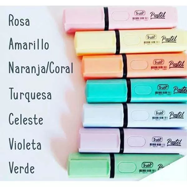 RESALTADOR TRABI PASTEL TURQUESA