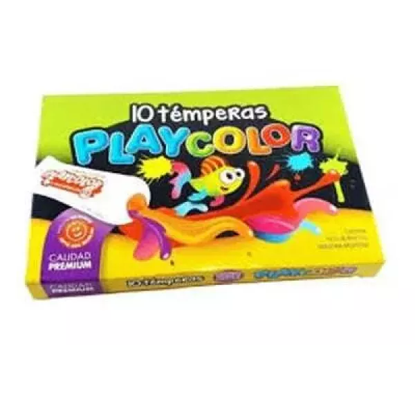 TEMPERA PLAYCOLOR 8ML X 10U SURTIDAS