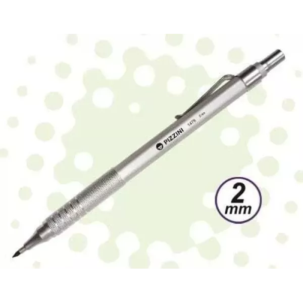 LAPIZ MECANICO PIZZINI METAL PTA. FIJA 2MM 1478