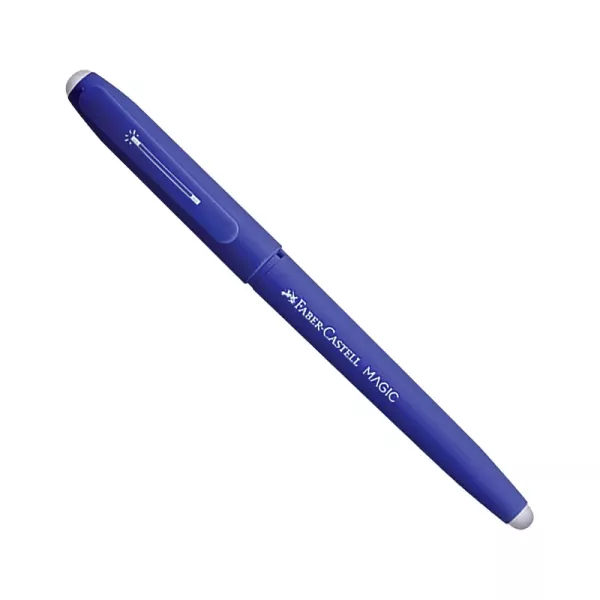 BOLIGRAFO FABER CASTELL C/AZUL BORRABLE AZUL 1 MM