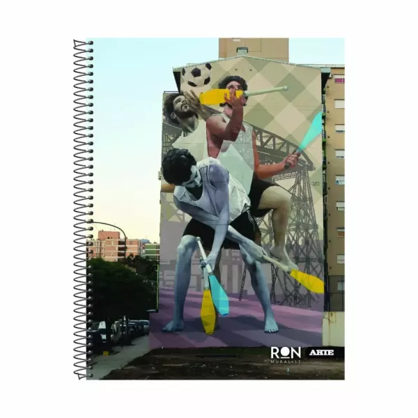 CUADERNO ARTE RON UNIV. T/F 80H RA.