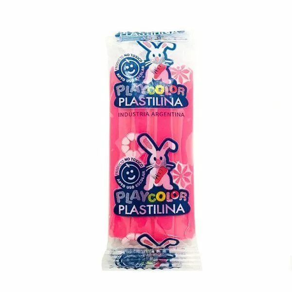 PLASTILINA PLAYCOLOR 20G ROSA