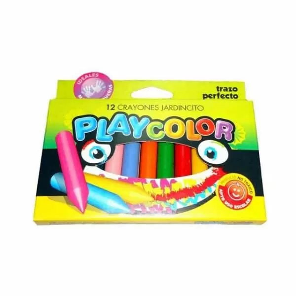 CRAYONES JARDINCITO PLAYCOLOR X 6U