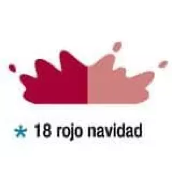 PINTURA ACR. DELARTE 50CC ROJO NAVIDAD 18