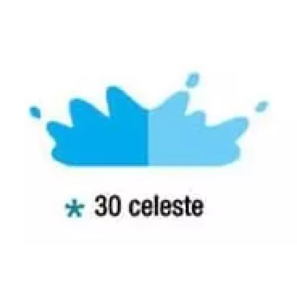 PINTURA ACR. DELARTE 50CC CELESTE 30