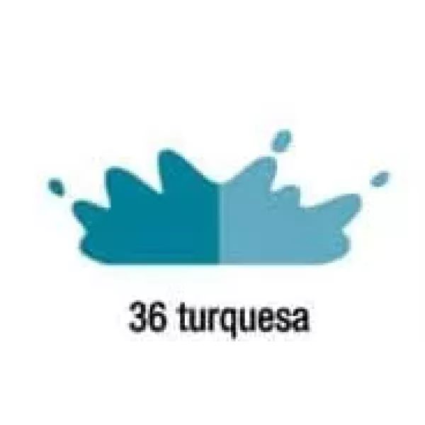 PINTURA ACR. DELARTE 50CC TURQUESA 36