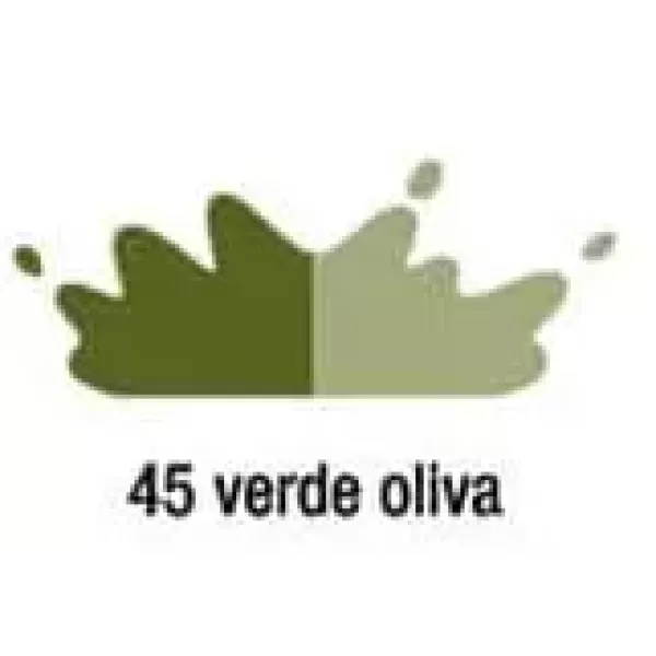 PINTURA ACR. DELARTE 50CC VERDE OLIVA 45