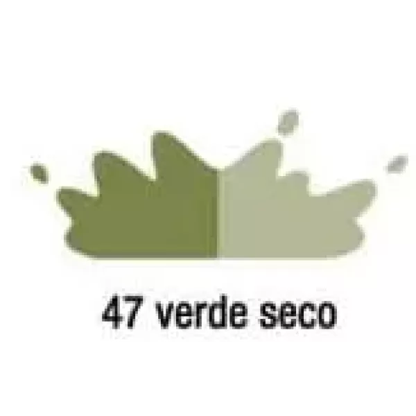 PINTURA ACR. DELARTE 50CC VERDE SECO 47