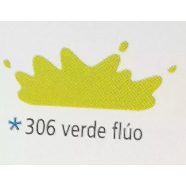 PINTURA ACR. DELARTE 50CC VERDE FLUO 306