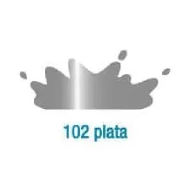 PINTURA ACR. DELARTE 50CC PLATA 102