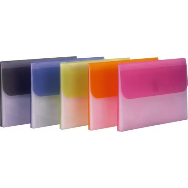 SOBRE PLASTICO THE PEL C/ABROJO FUELLE AP. A4