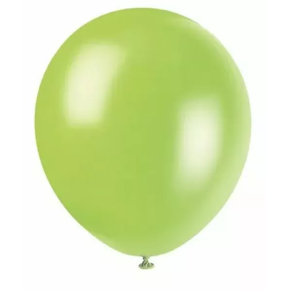 GLOBO TUKY PERLADO 12 x 25u VERDE MANZANA