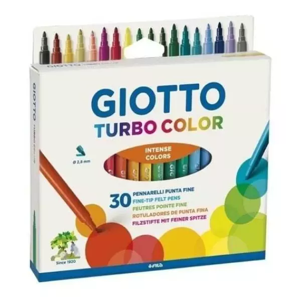 MARCADOR GIOTTO TURBO COLOR X 30U