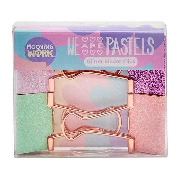 MAW BINDER PASTEL GLITTER 32MM X 4U 2020305