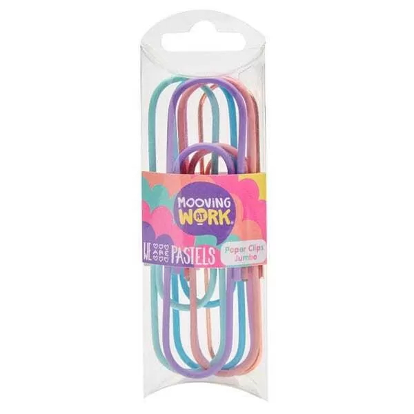MAW CLIP JUMBO PASTEL X 6U 210-2010405
