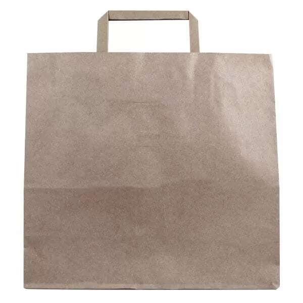 BOLSA RUBI C/MANIJA NATURAL 32X10X30CM