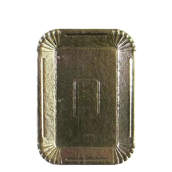 BANDEJA CARTON ORO REF. 13 X 18CM (200G)