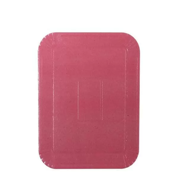 BANDEJA CARTON ROSA REF. 13 X 18CM (200G)