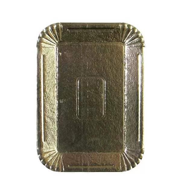 BANDEJA CARTON ORO REF. 18 X 26CM (500G)