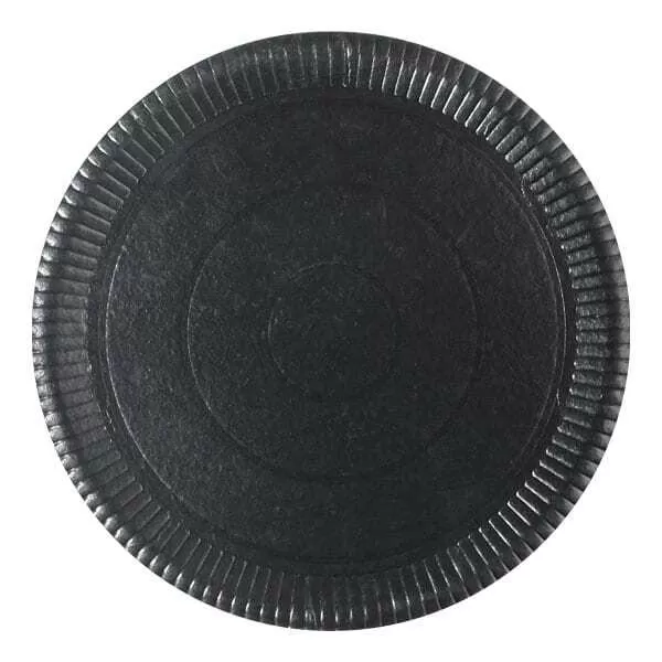 PLATO CARTON NEGRO REF. 33CM