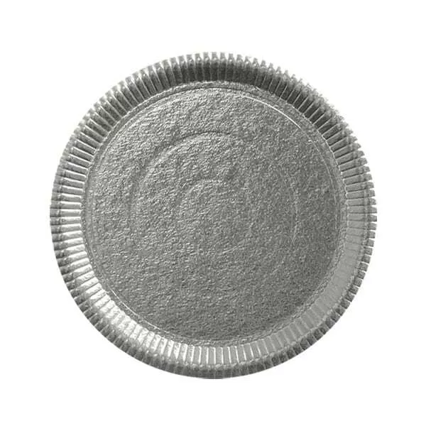 PLATO CARTON PLATA REF. 25CM