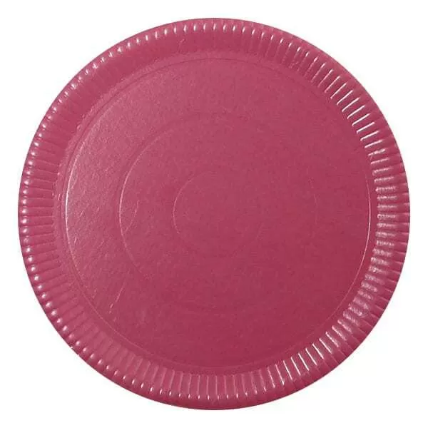 PLATO CARTON ROSA REF. 33CM