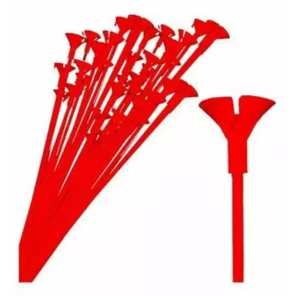 PORTAGLOBO ROJO X 25U