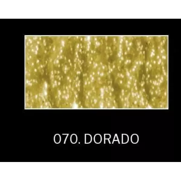 PINTURA DIM. 3D EQ 40ML DORADO GLITTER 070