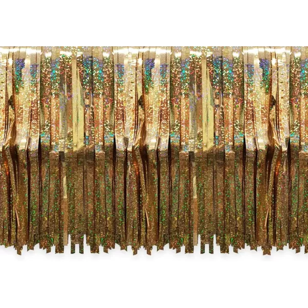 CORTINA METALIZADA OVNI 2MT X 1MT ORO