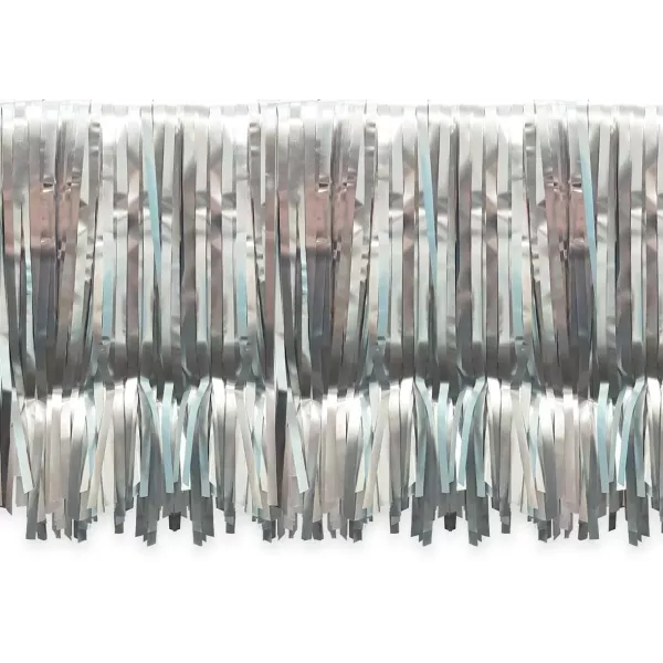 CORTINA METALIZADA OVNI 2MT X 1MT PLATA