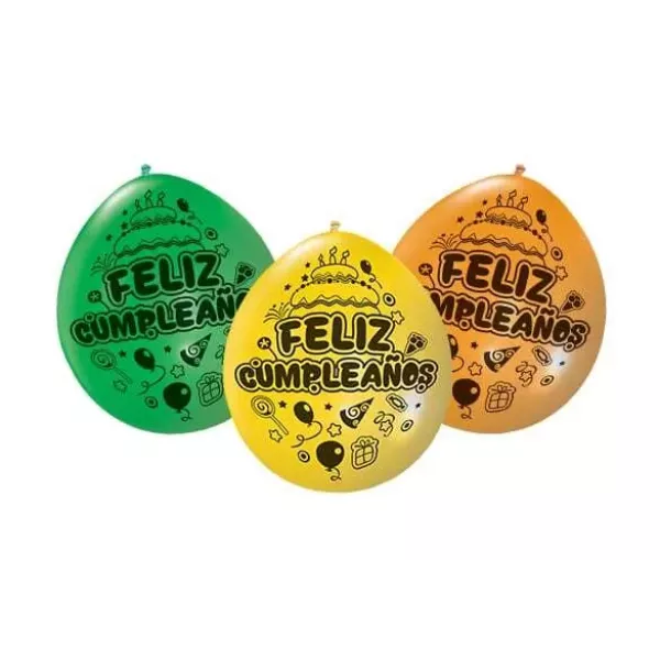 GLOBO PIÑATA PARTY TIME 36 MEGA FELIZ CUMPLE