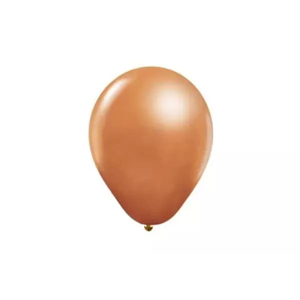 GLOBO GLOBOX PERLADO 12 x 50u ROSA GOLD