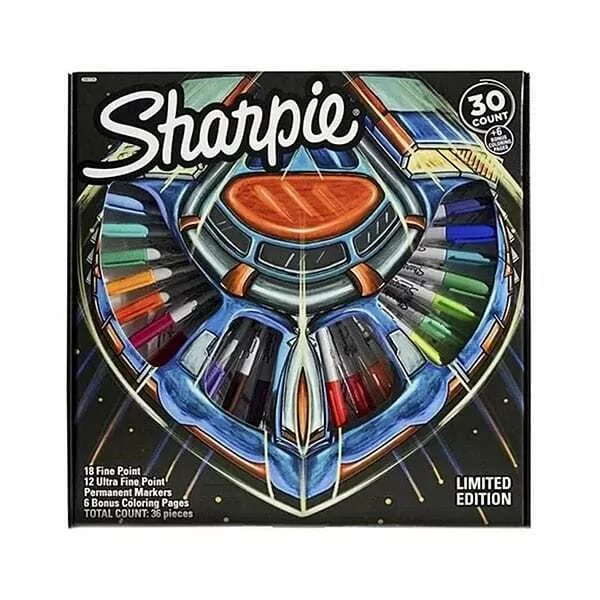 RULETA SHARPIE ESPECIAL GALAXY X 30U