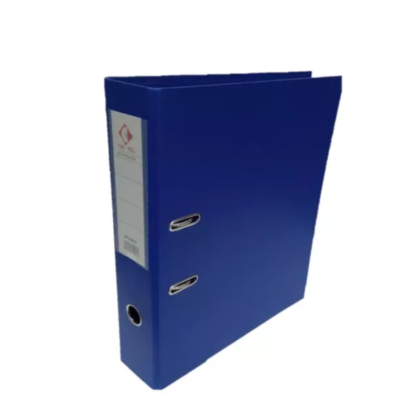 BIBLIORATO THE PEL A4 L/BAJO PVC AZUL