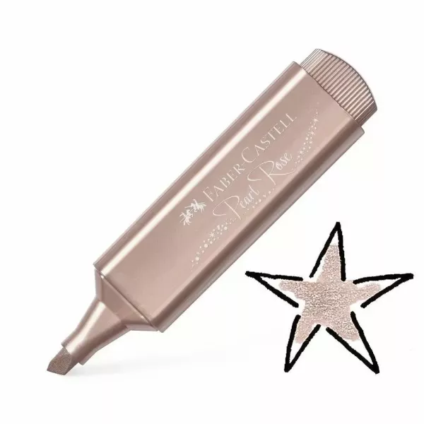 RESALTADOR FABER TL46 METALIZADO ROSA