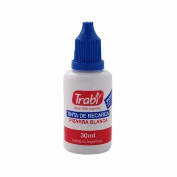TINTA P/PIZARRA TRABI AZUL 30CC
