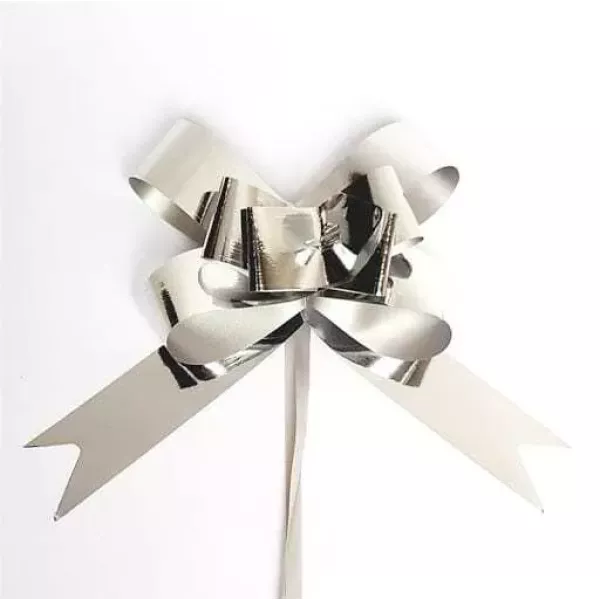 MOÑO MINI RAPIDO PLATA METAL X 100 U.