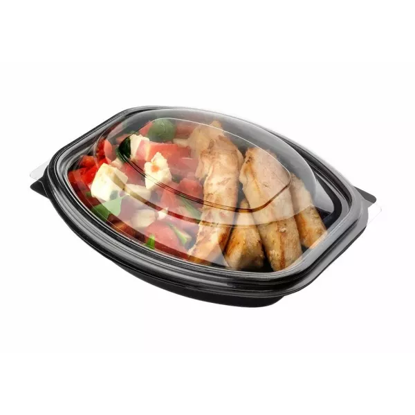 CONJ. 153 BANDEX BASE PET Y TAPA PET X100U (195X155X35)