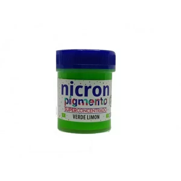 PIGMENTO NICRON X 15GR VERDE LIMON