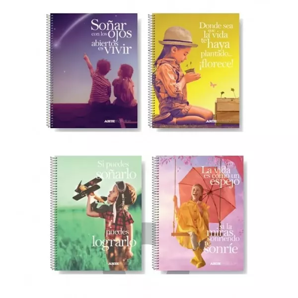 CUADERNO ARTE MOTIVATION UNIV. T/S 100H RA